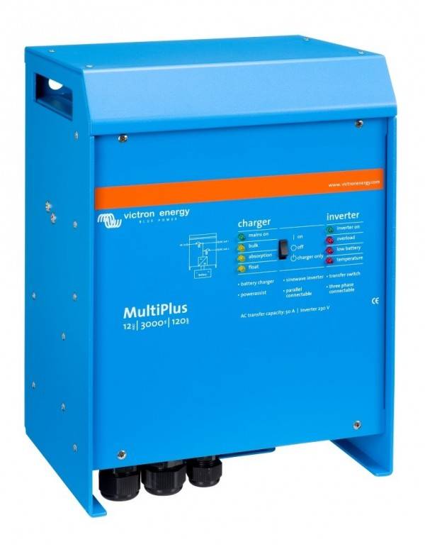 Caricabatterie inverter 2500W 12V Victron Multiplus 12/3000/120-16