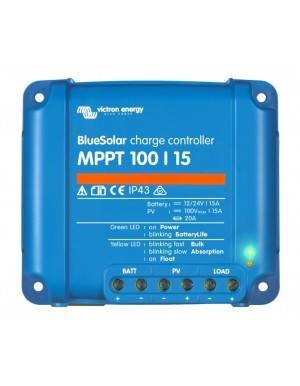 Controlador Victron BlueSolar MPPT 100/15