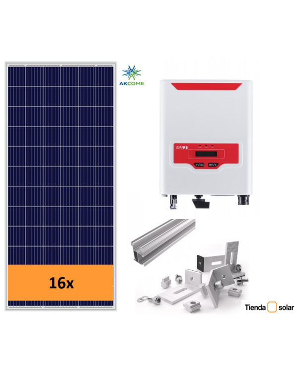 Kit solar 5KW