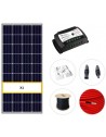 Solar kit for caravans