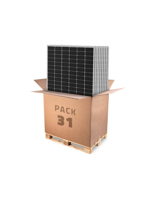 Pallet (31 Einheiten) - Solaranlage Jinergy Mono PERC 660 Wp