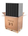Pallet (31 unidades) - Painel solar Jinergy Mono PERC 660Wp