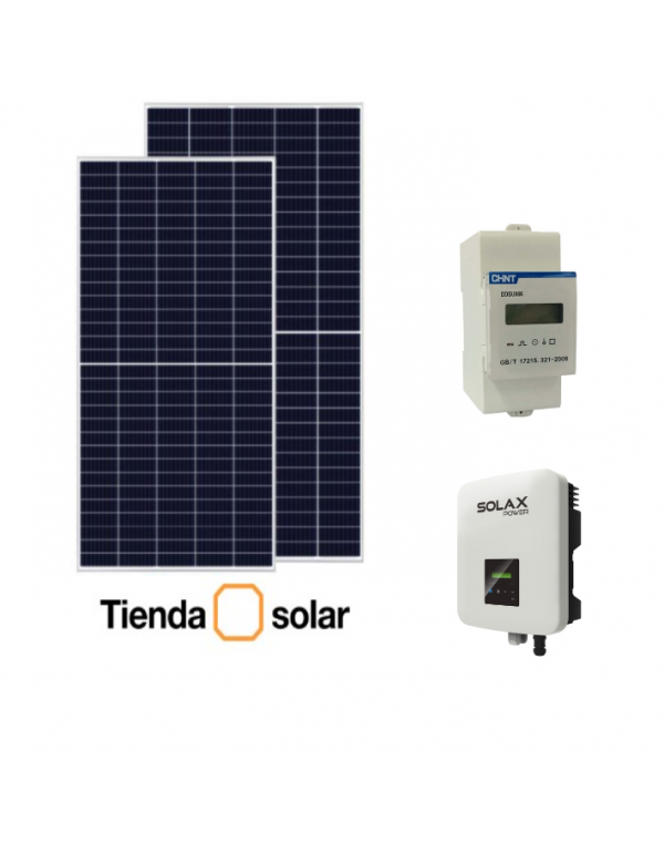 SOLAX + RISEN Kit Solare Residenziale Connessione alla Rete