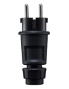 Semi-industrial plug, black