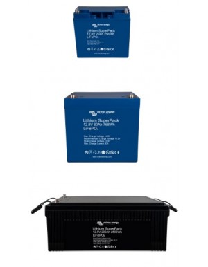 Batteria solare al litio Victron Super Pack 2560Wh foto2