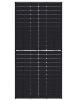 Painel Solar Jinko Tiger NEO 570W Half Cut quadro prateado