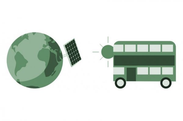 Placas en paradas de bus y otras historias de energías renovables