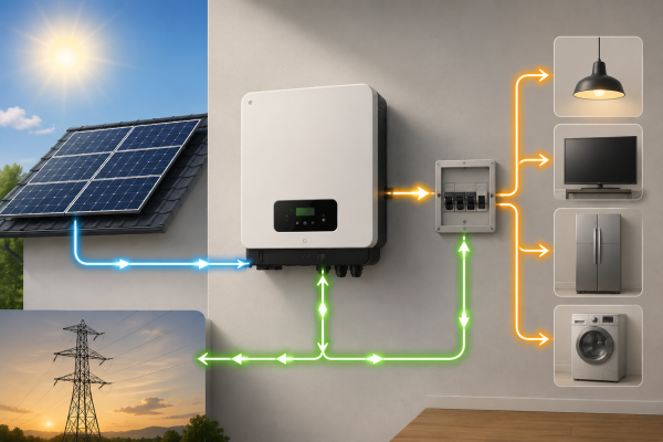 ¿Qué es un inversor solar?