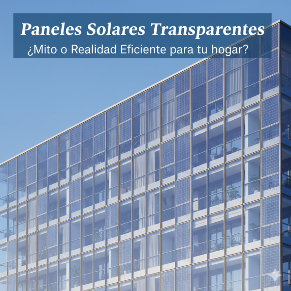 Paneles Solares Transparentes: ¿Mito o Realidad Eficiente para tu hogar?