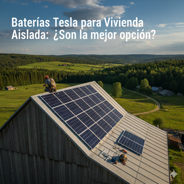 Baterías Tesla para Vivienda Aislada: ¿Son la mejor opción?
