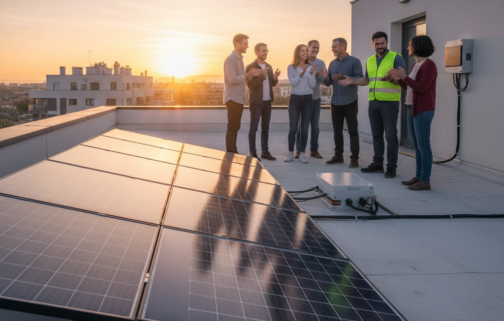 Autoconsumo para pisos