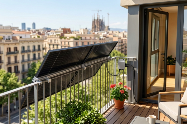 Paneles solares enchufables: Guía de kits Plug & Play para pisos y balcones