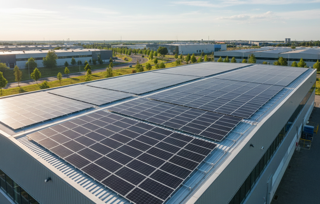 Autoconsumo solar en naves industriales