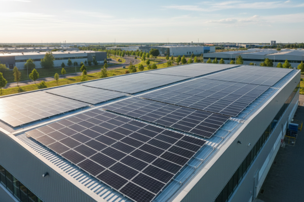 Autoconsumo solar en naves industriales: Cálculo de ahorro real
