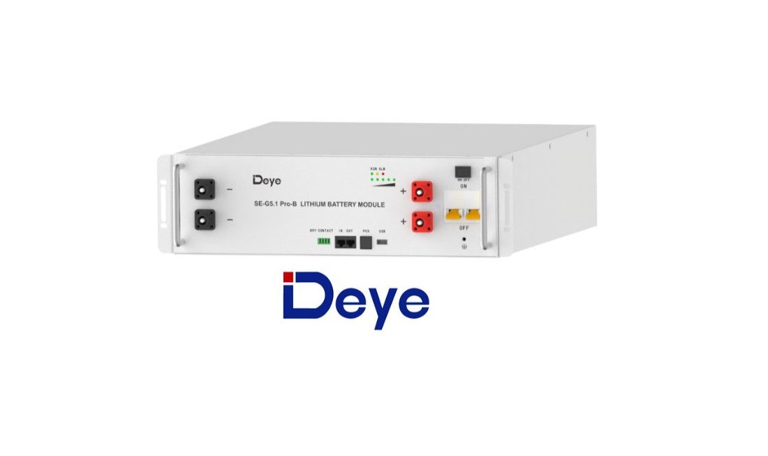 Batería de Litio Deye SE-G5.1 Pro-B 5.12kWh | 48V LFP | Modular
