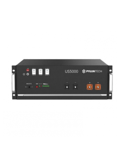 Batería de Litio Pylontech US5000 de 4.8kWh – 48V
Baterías para paneles solares