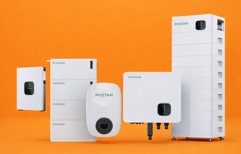 Gama de productos PVSTAR disponibles en Tienda Solar