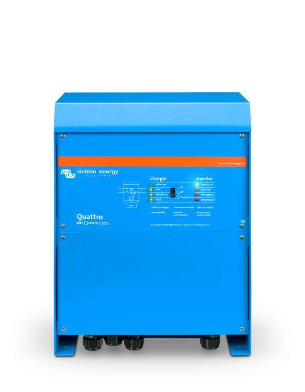 Victron Quattro: Análisis del Inversor con Doble Entrada AC