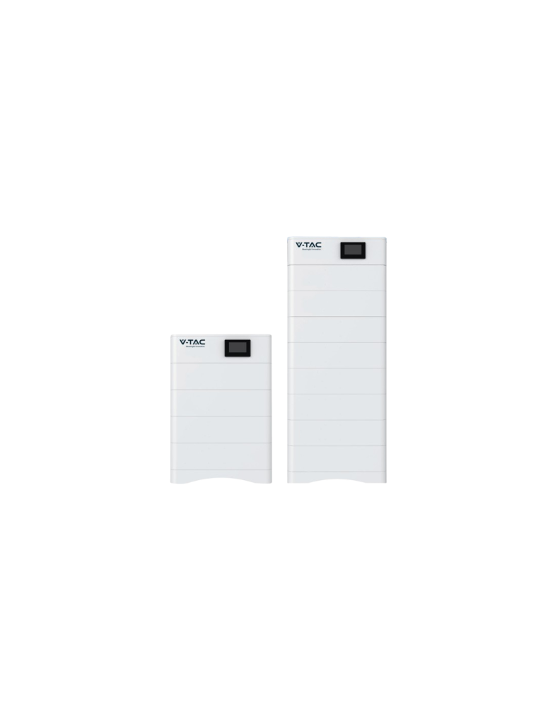 Sistema de Batería Apilable V-TAC LiFePO4 20.48kWh | Alto Voltaje